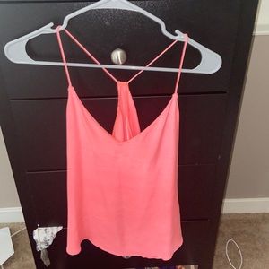 X-Small Silk Coral Cami Top